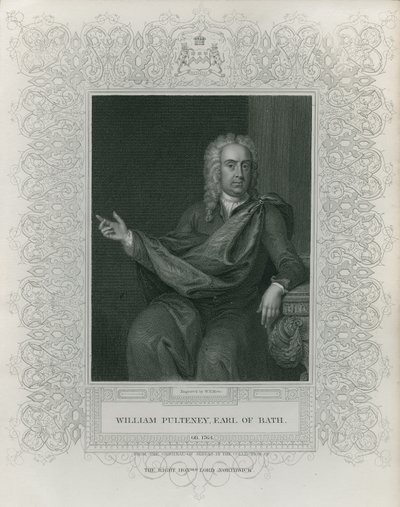 Sir William Pulteney, Conte di Bath da Charles Jervas
